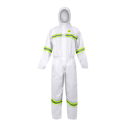 BUZO DE PROTECCION STEELPRO 7715 BLANCO DIA/NOCHE