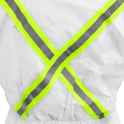 BUZO DE PROTECCION STEELPRO 7715 BLANCO DIA/NOCHE