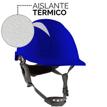 CASCO STEELPRO MONTAÑA VENTILADO BLANCO