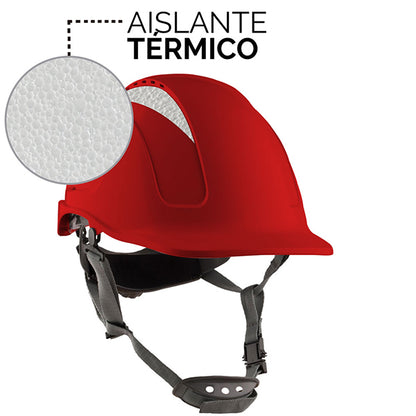 CASCO STEELPRO MONTAÑA VENTILADO BLANCO