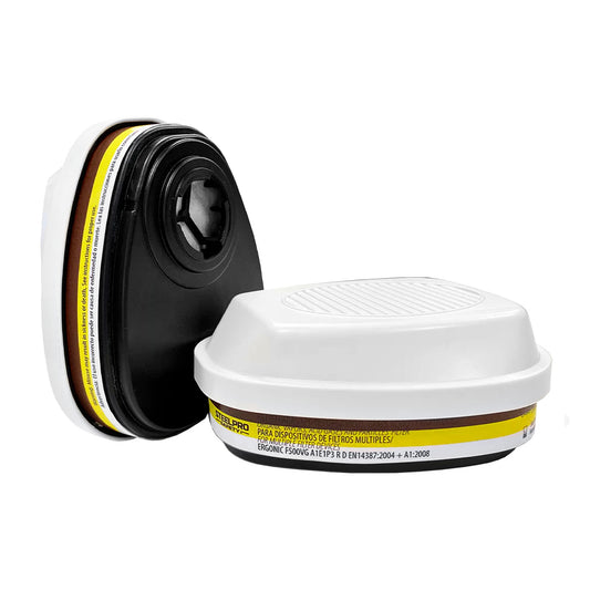 FILTRO ERGONIC F500VGP3 A1E1 P3 R GASES ACIDOS, V.ORGANICOS